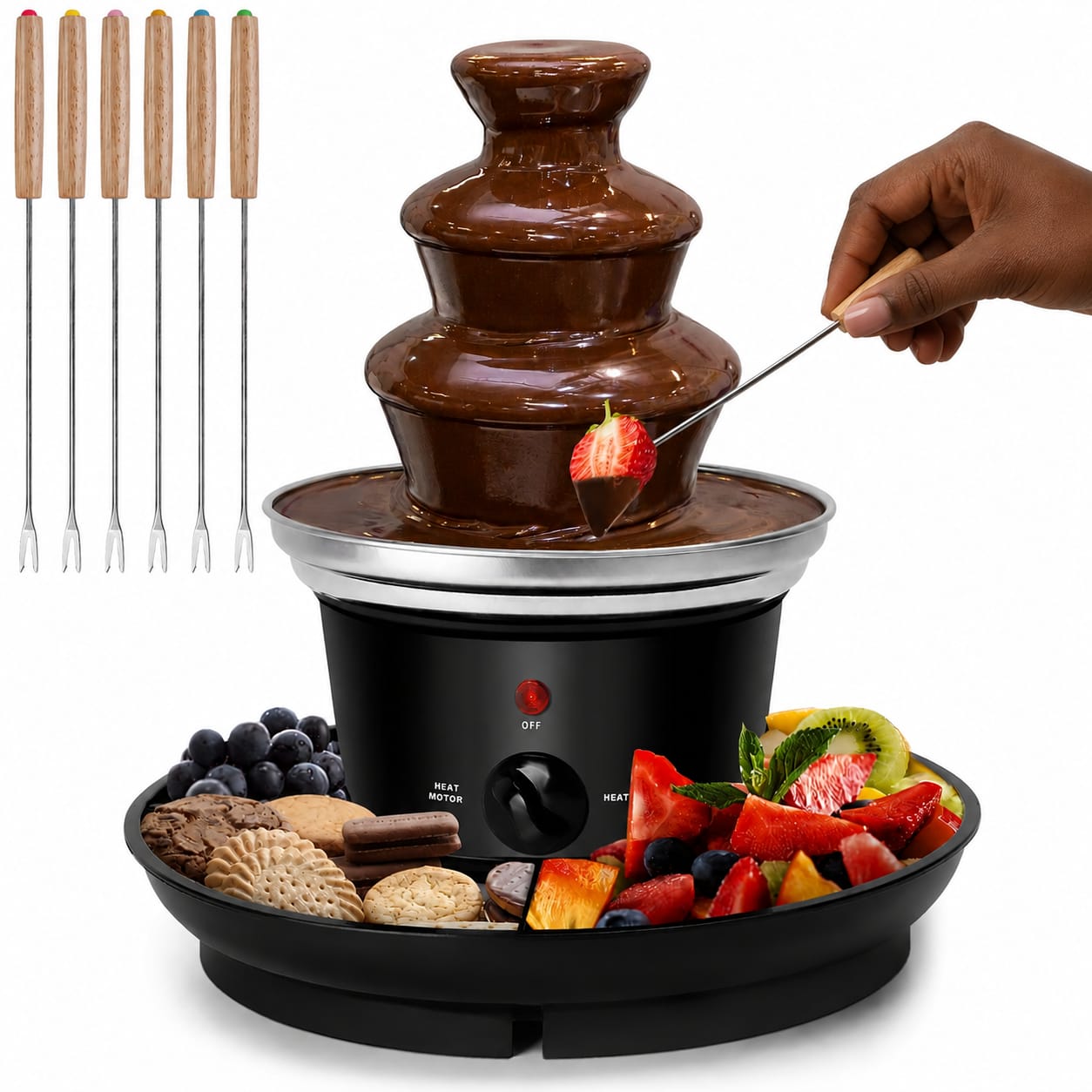 Choco Flow- Fonte de Chocolate Eléctrica